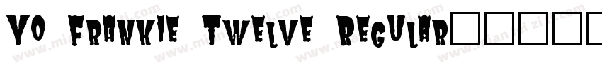 Yo Frankie Twelve Regular字体转换